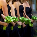Banff Wedding Photographer | The Rimrock Hotel | Bridal flowers green
