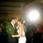 Banff Wedding Photographer | The Rimrock Hotel | Reception, bride and groom first dance close