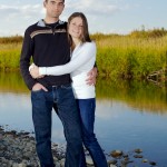 Calgary Wedding photography | Engagement photography | Fish Creek Park | fall by water