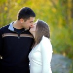 Calgary Wedding photography | Engagement photography | Fish Creek Park | kiss
