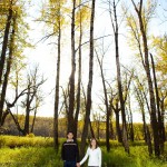 Calgary Wedding photography | Engagement photography | Fish Creek Park | Tall trees