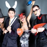 Calgary event photographer | Corporate christmas party | Print on site photos, photobooth, props, fun