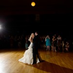 Calgary Wedding Photographer | Edmonton Vegreville wedding | bride and groom first dance