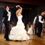 Calgary Wedding Photographer | Edmonton Vegreville wedding | bride and groom busting a move on the dance floor