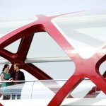 Calgary Wedding photographer | Christine & Peter Engagement session | E-session graphical peace bridge image