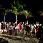 Destination wedding photographer | barcelo maya tropical resort Mexico | wedding photos | reception on the beach