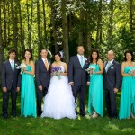 Calgary wedding photographer | Fish Creek Park wedding photos | Bridal party