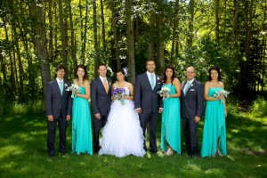 Calgary wedding photographer | Fish Creek Park wedding photos | Bridal party